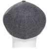 casquette laine grise