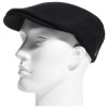 casquette plate noir