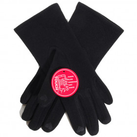 gant noir tactile