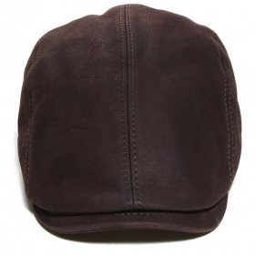 casquette cuir 3 coutures