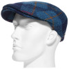casquette écossaise bleue