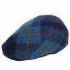 casquette plate Harris Tweed