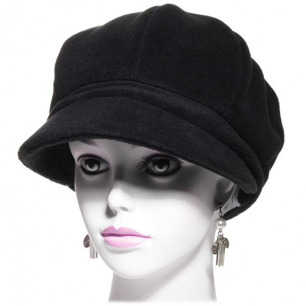 casquette gavroche polaire coloris noir