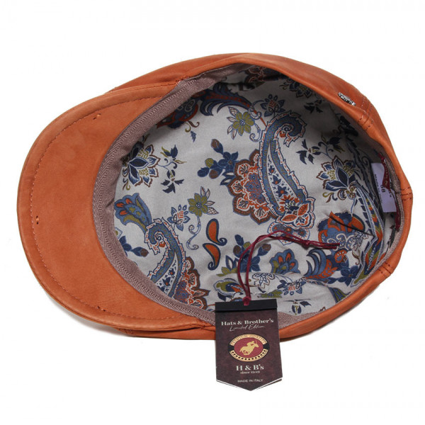 casquette cuir doublée fantaisie