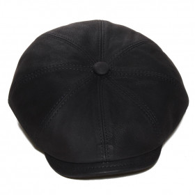 Casquette Cuir Homme - Élégante