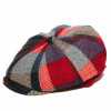 casquette gavroche Harris Tweed