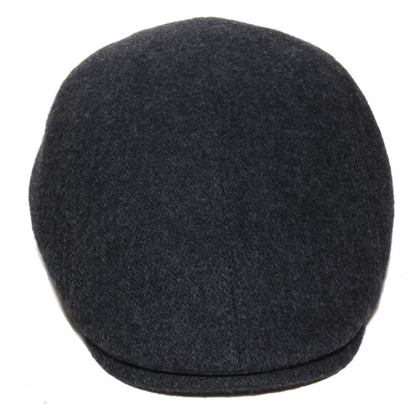 casquette plate anthracite