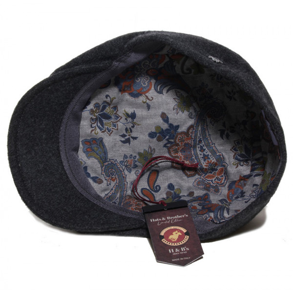 casquette laine doublée fantaisie