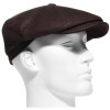 casquette cuir hatteras coloris marron