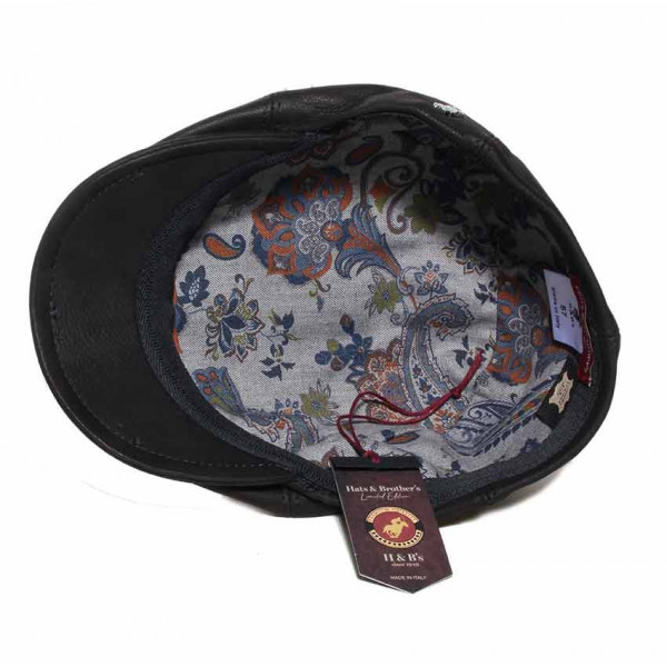 casquette cuir doublée fantaisie