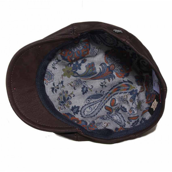 casquette cuir doublée fantaisie