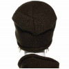 Bonnet pincé arrière + snood