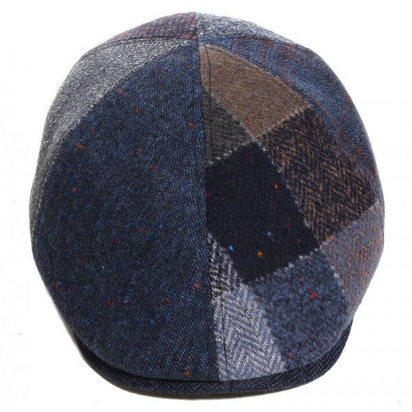 casquette patchwork laine