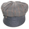 casquette gavroche pied de poule