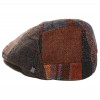 casquette patchwork marron