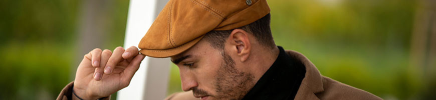 Casquette cuir