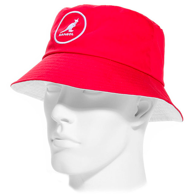 Bob Kangol rouge en coton, décontracté et pratique pour l'été