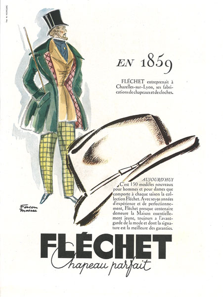 affiche flechet du 17 avril 1950