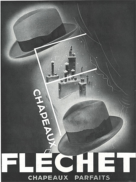 affiche Fléchet du 18 novembre 1933