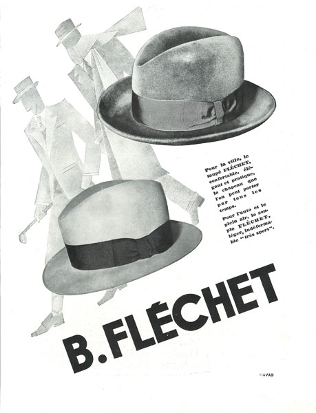 Affiche Fléchet du 21 fevrier 1931
