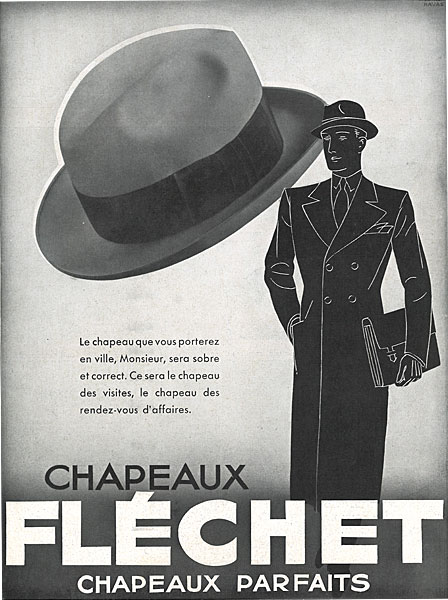 Affiche marque Fléchet du 29 octobre 1932