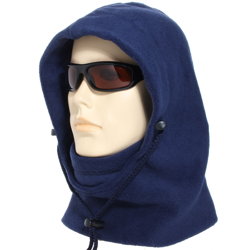 position cagoule polaire