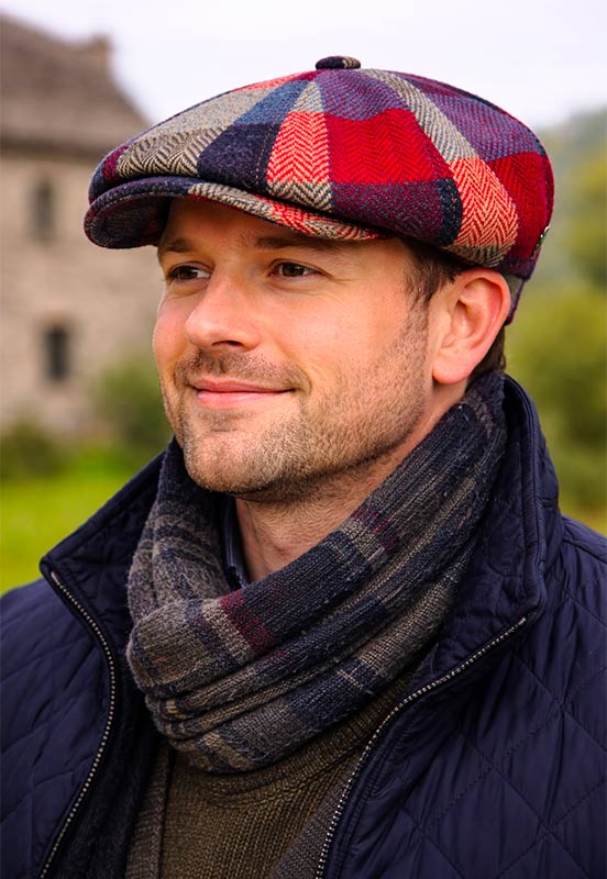 Casquette gavroche anglaise homme style rétro