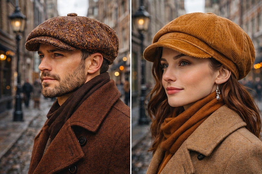 Casquette gavroche homme et femme style street élégant