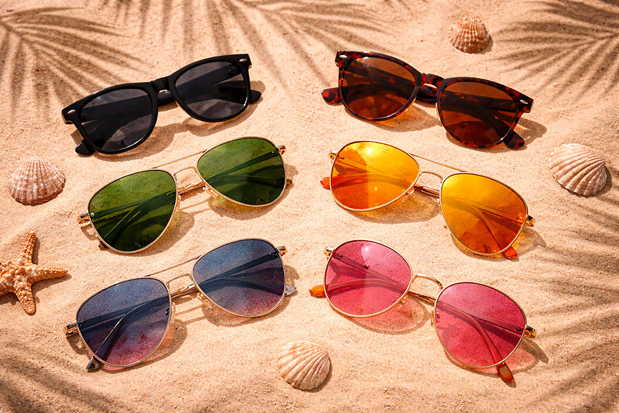 Choisir la couleur de verre de ses lunettes de soleil