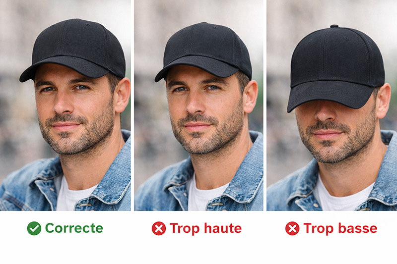 Comment porter une casquette correctement